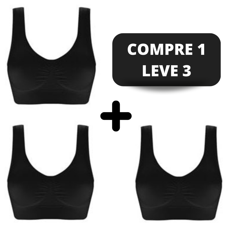 Kit de Sutiã Comfort™ - COMPRE 1 LEVE 3 e Frete Grátis