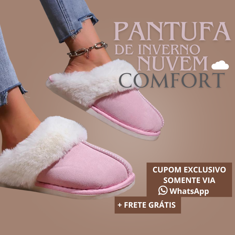 Pantufa de Inverno Nuvem Comfort